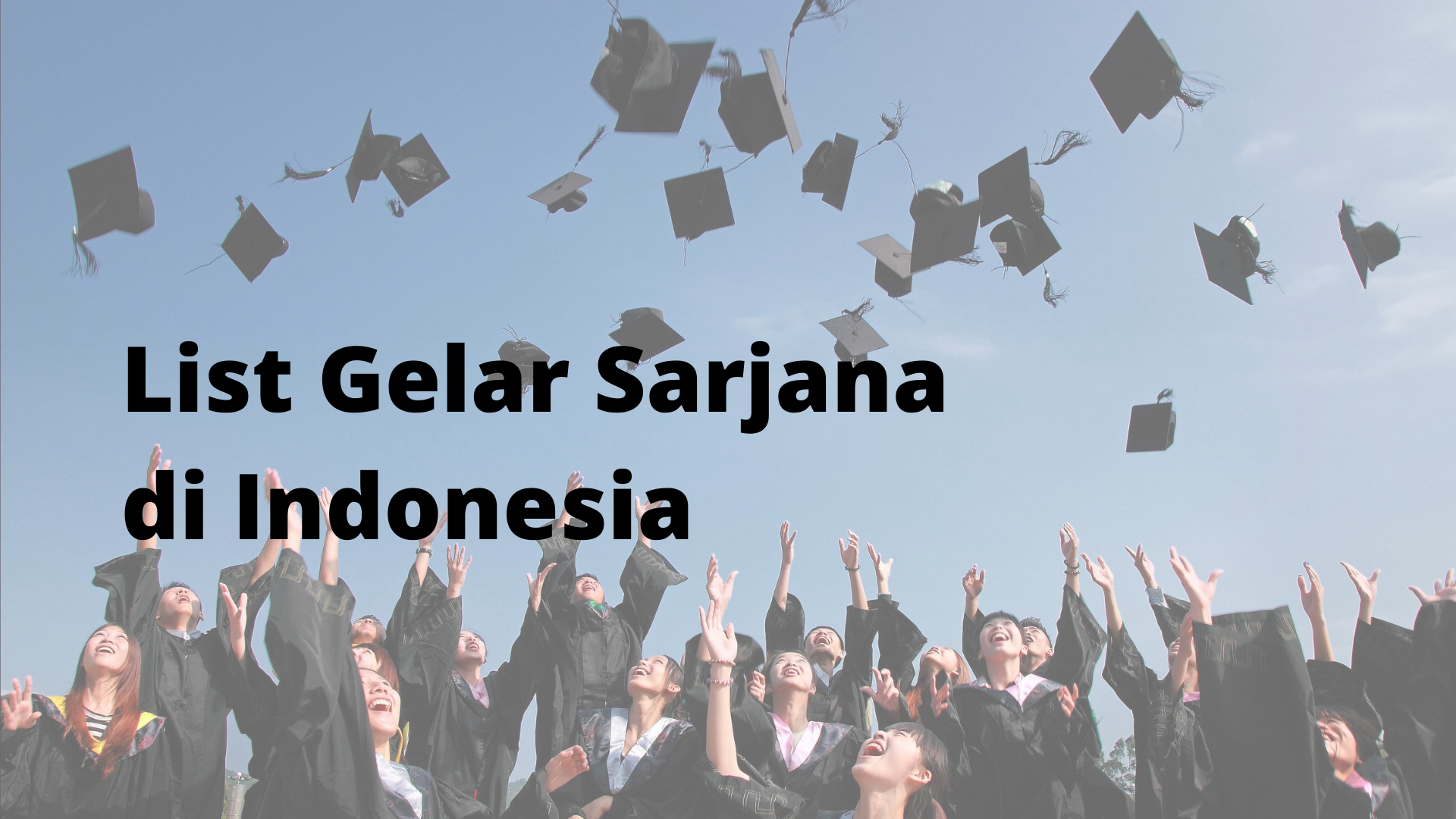 List Gelar Sarjana Di Indonesia Rbdigital