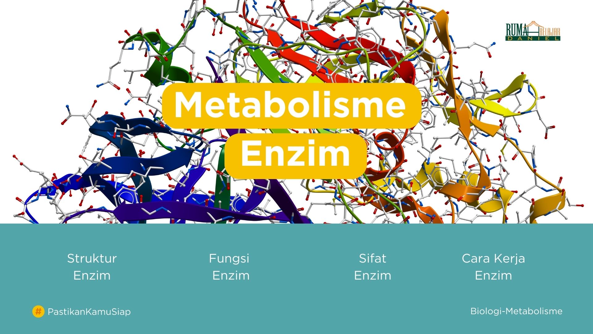 proses metabolisme melibatkan kerja enzim