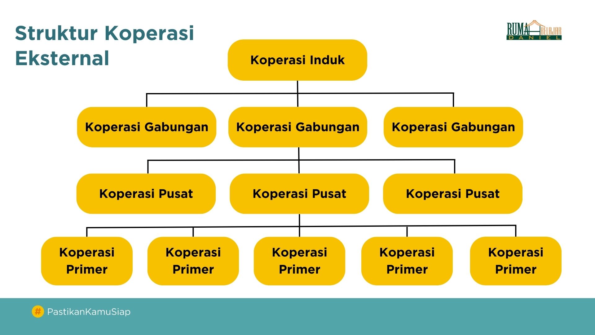 struktur organisasi eksternal koperasi